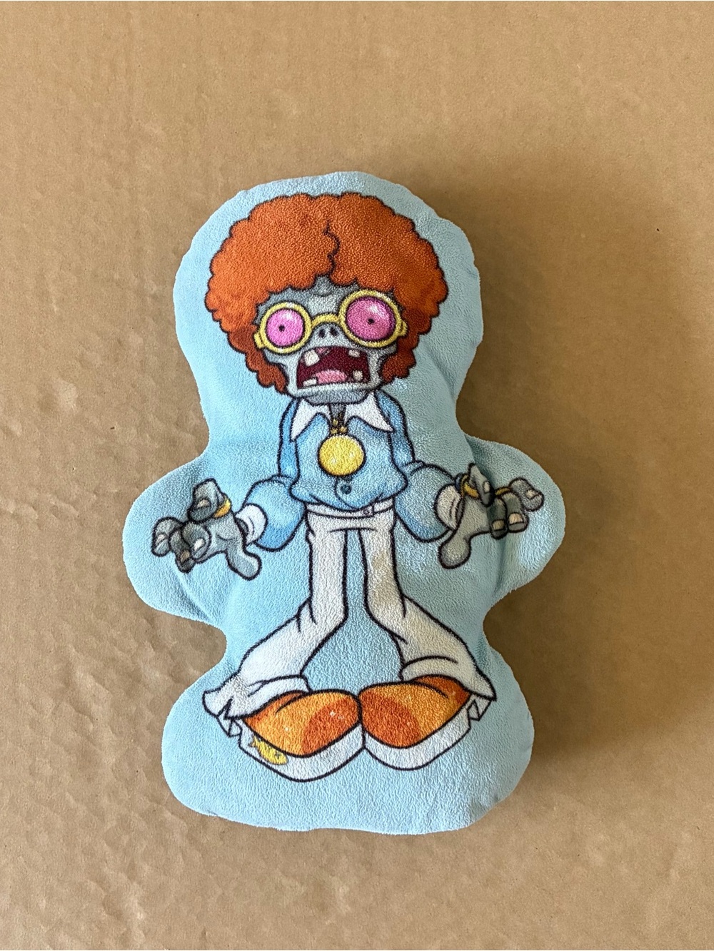 Plants vs Zombies Plush Disco Zombie Pillow Stuffed Doll Video Game Toy Plushie